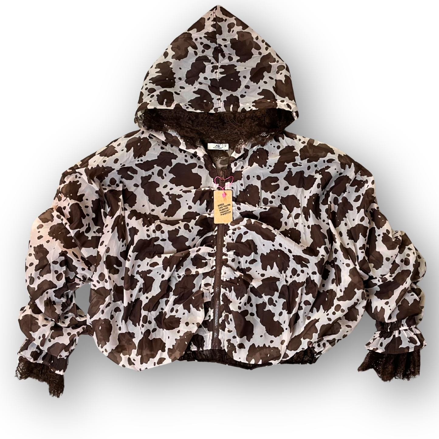 Cow Wind - Cropped Windbreaker