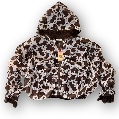 Cow Wind - Cropped Windbreaker