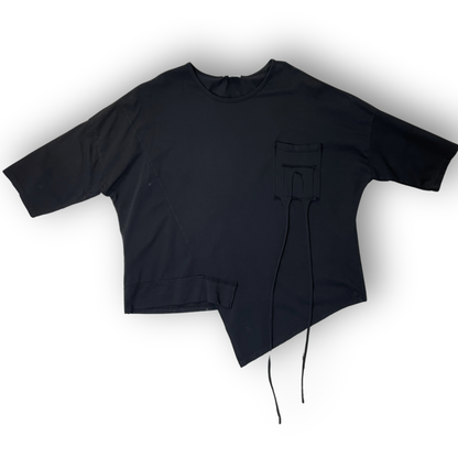 Raven Cord - Asym Oversized Tee