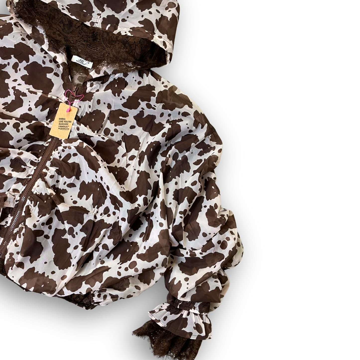 Cow Wind - Cropped Windbreaker