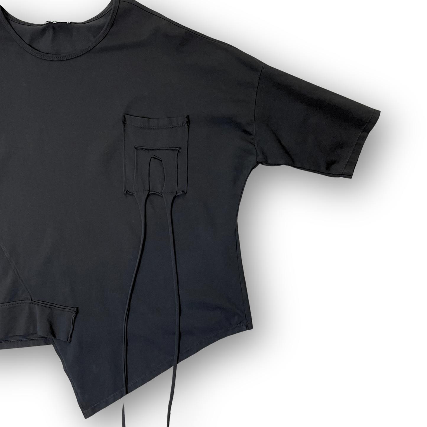 Raven Cord - Asym Oversized Tee