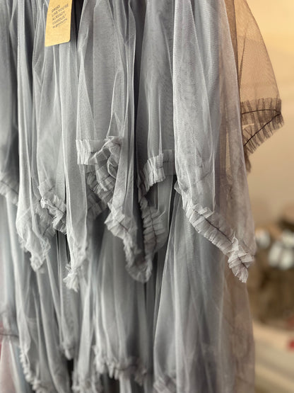 Fairycore Mesh - Layered Maxi Skirt – HUMO GRIS