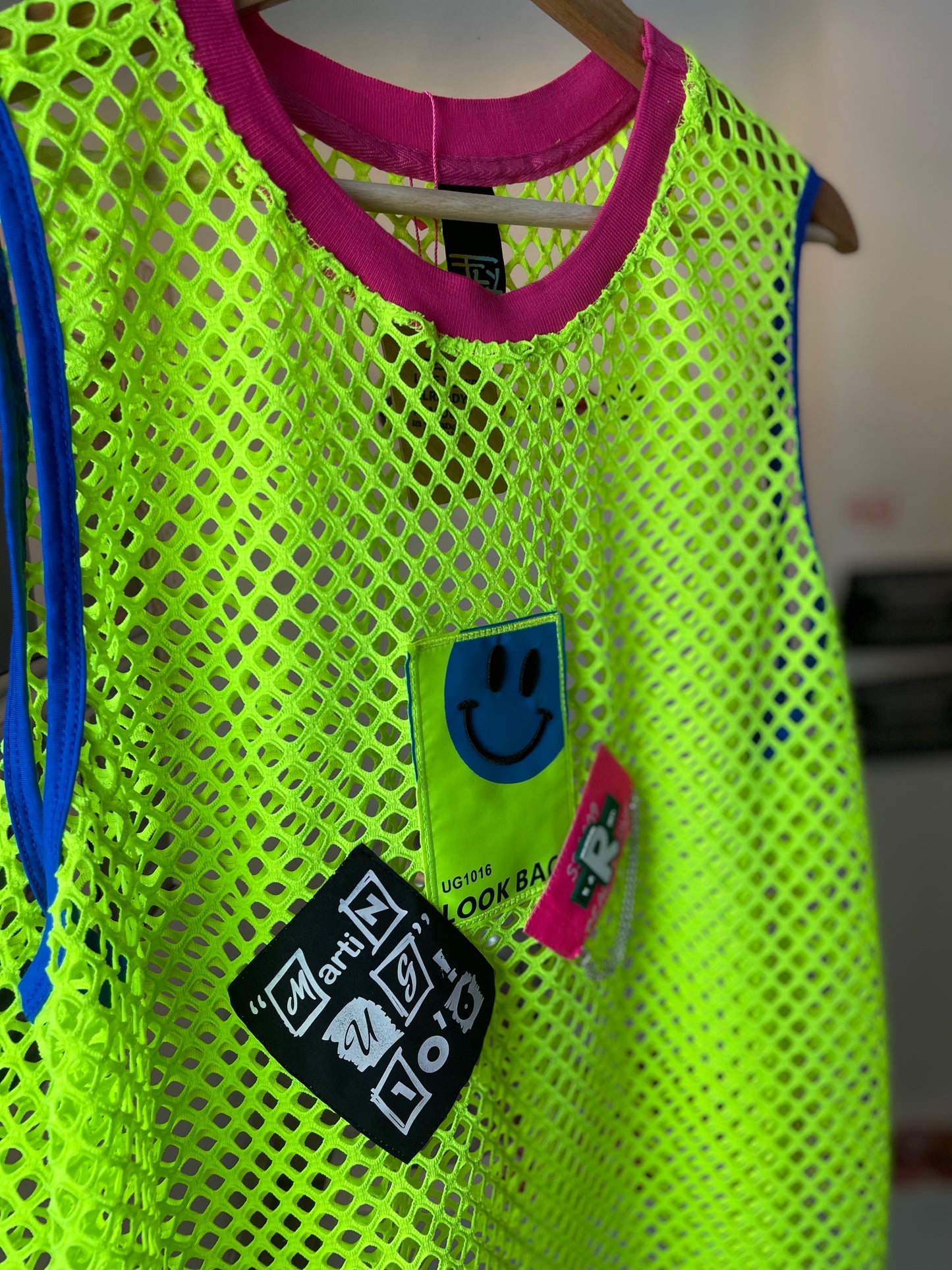 Neon Mesh Basket - Tank Oversize
