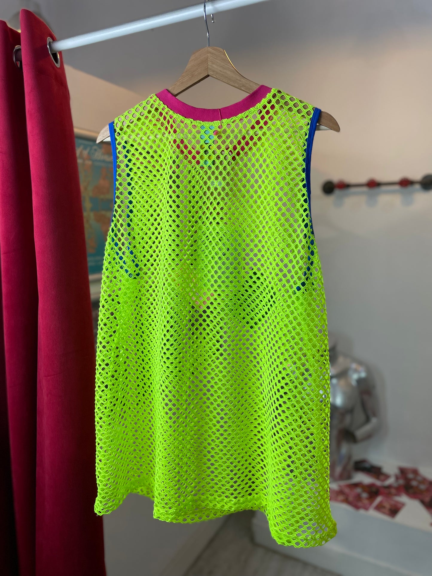 Neon Mesh Basket - Tank Oversize
