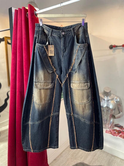 Rust Fade - Ultra Baggy Jeans