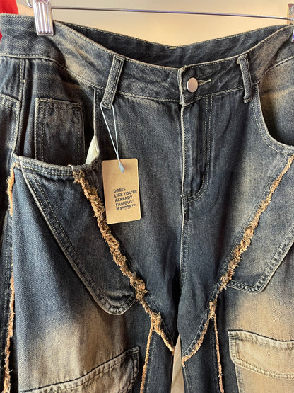 Rust Fade - Ultra Baggy Jeans