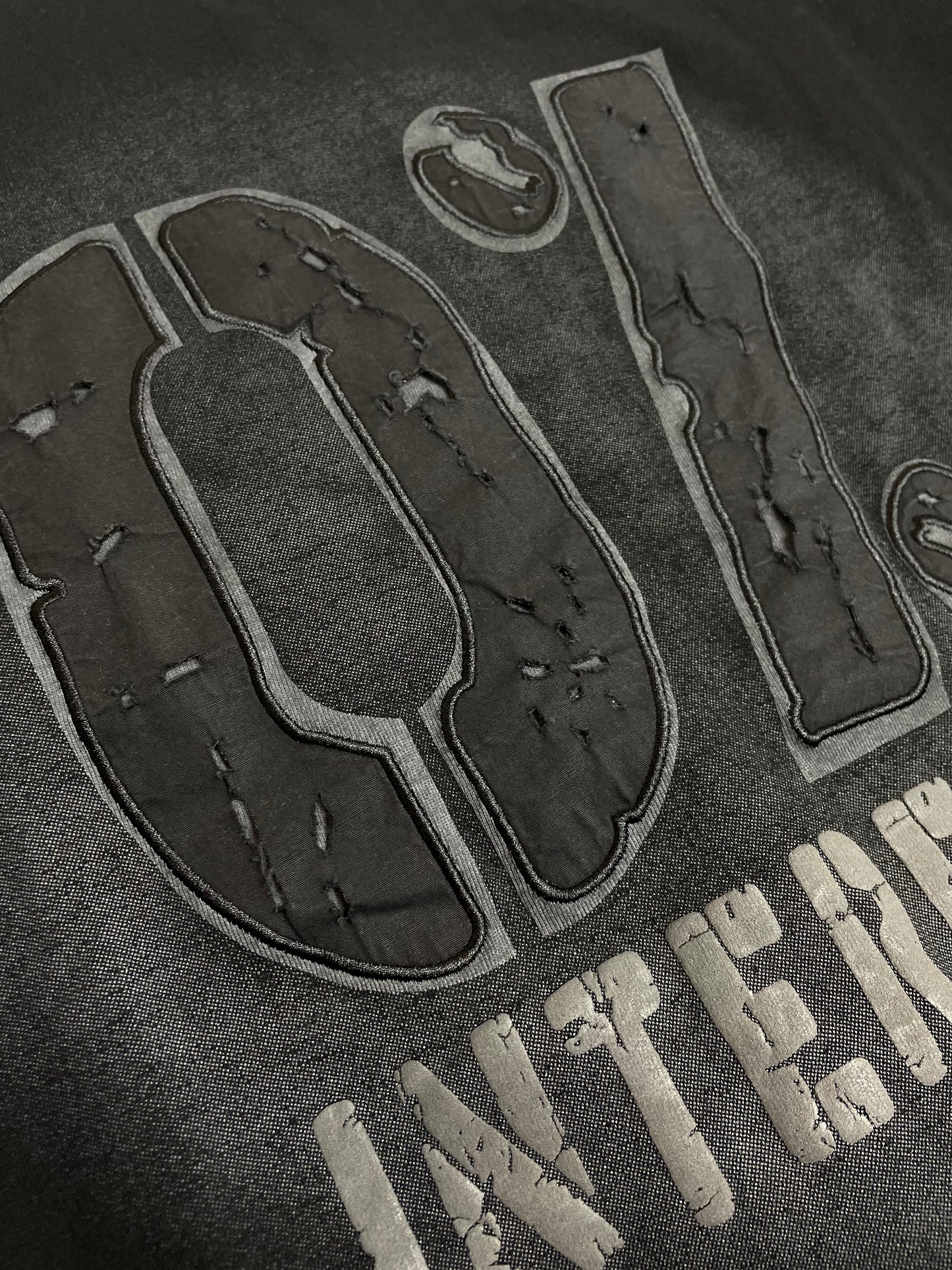 0% Interest Oversized Distressed Tee