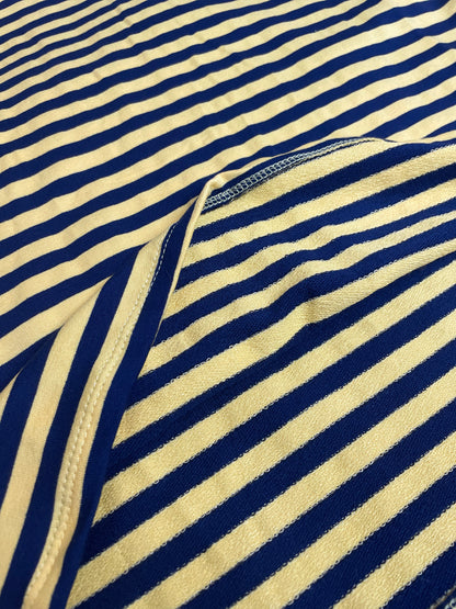 Wide Stripe Boxy Tee