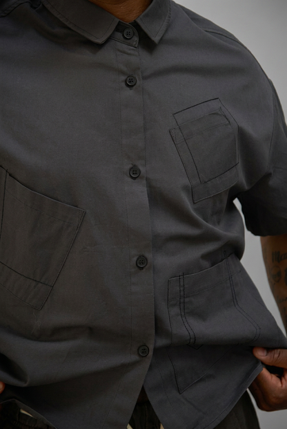 Architect Crop Shirt