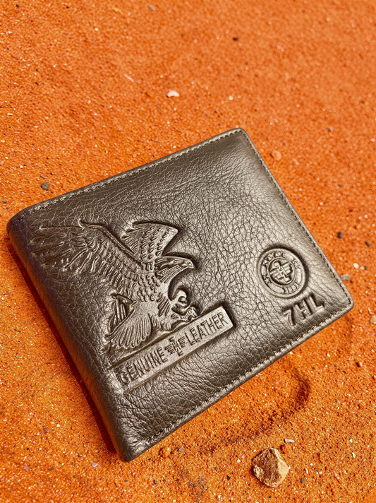 Eagle Mark - Faux Leather Wallet