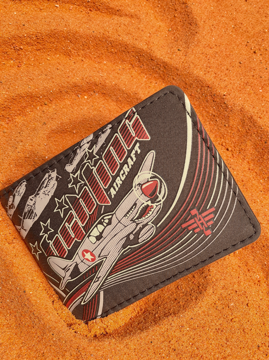 Warbird Canvas - Aviation Wallet