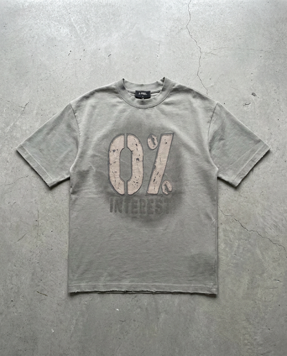 0% Interest Oversized Distressed Tee