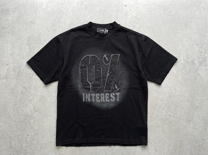 0% Interest Oversized Distressed Tee