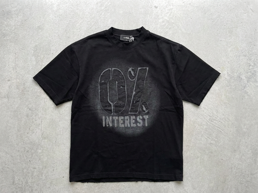 0% Interest Oversized Distressed Tee