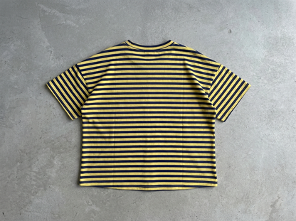 Wide Stripe Boxy Tee