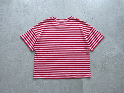 Wide Stripe Boxy Tee