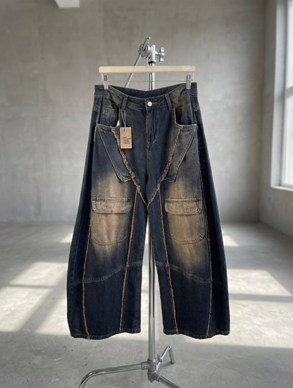 Rust Fade - Ultra Baggy Jeans