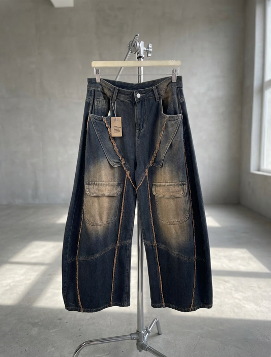 Rust Fade - Ultra Baggy Jeans
