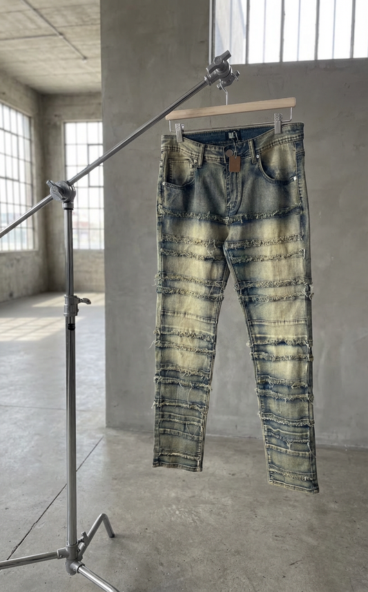 Molten Edge - Skinny Jeans Acid Wash