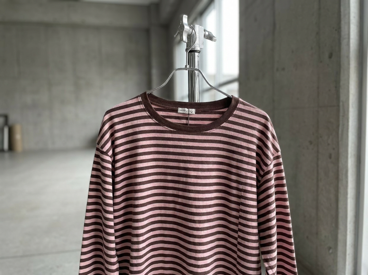 Wide Stripe Boxy Longsleeve