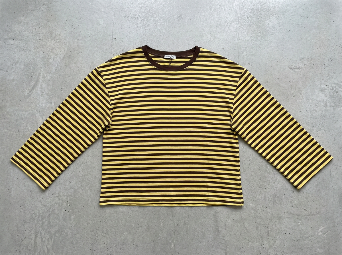 Wide Stripe Boxy Longsleeve