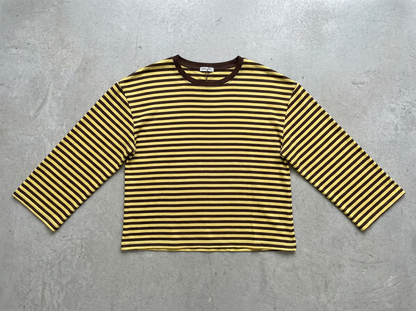 Wide Stripe Boxy Longsleeve
