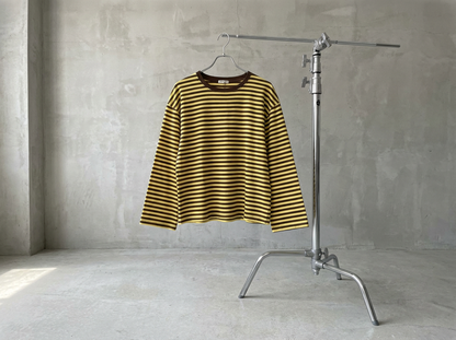 Wide Stripe Boxy Longsleeve